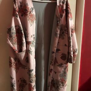 Floral Philosophy leather jacket